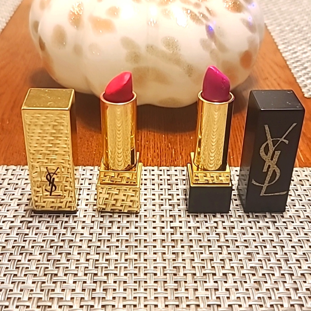 2 Yves Saint Laurent lipsticks